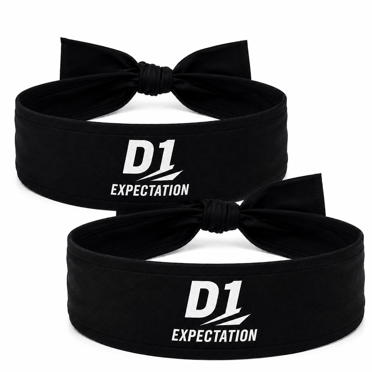 D1 Expectation Performance Tie Headband (2-Pack)