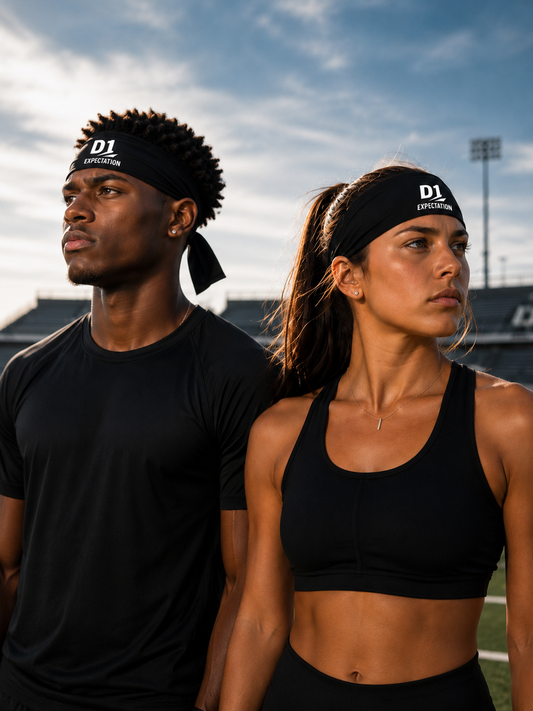 D1 Expectation Performance Tie Headband (2-Pack)